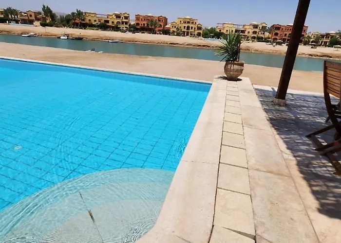 Villa Nayah Stays, Lagoons Beach, Paradise 3 Ensuite With Private Pool El Gouna